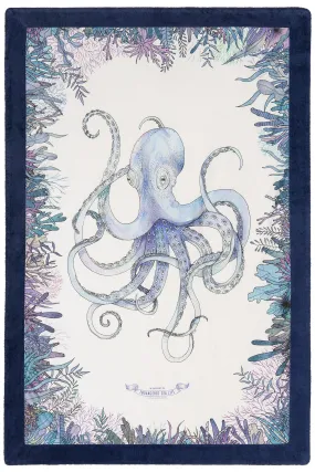 WWF Octopus Navy | Signature Beach Towel