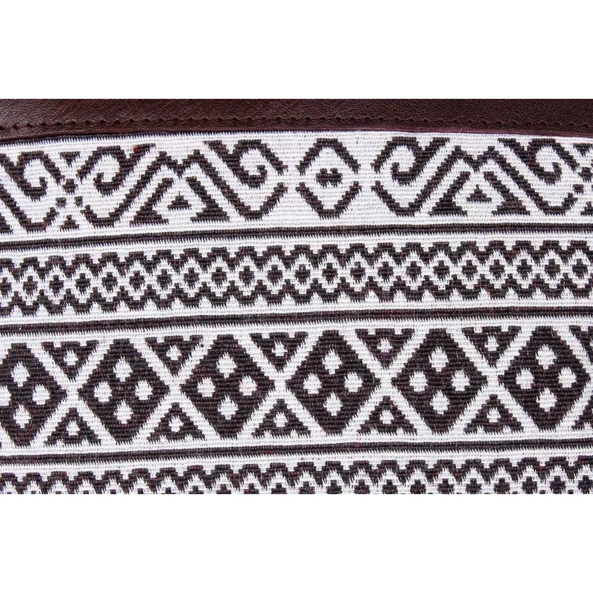 ZigZag Leather Geometric Wristlet Bag - Thailand